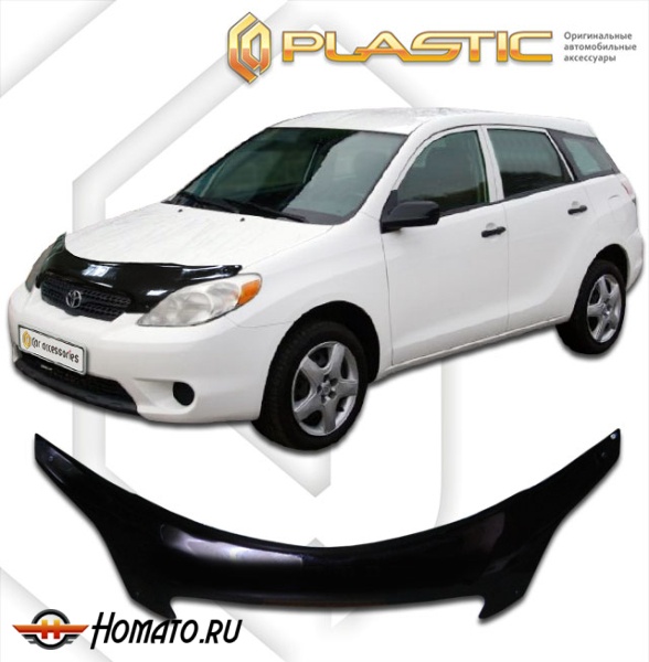 Дефлектор капота Toyota Matrix 2002-2007 | exclusive, черный