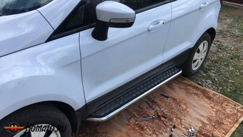 Пороги подножки Ford EcoSport | алюминиевые или нержавеющие