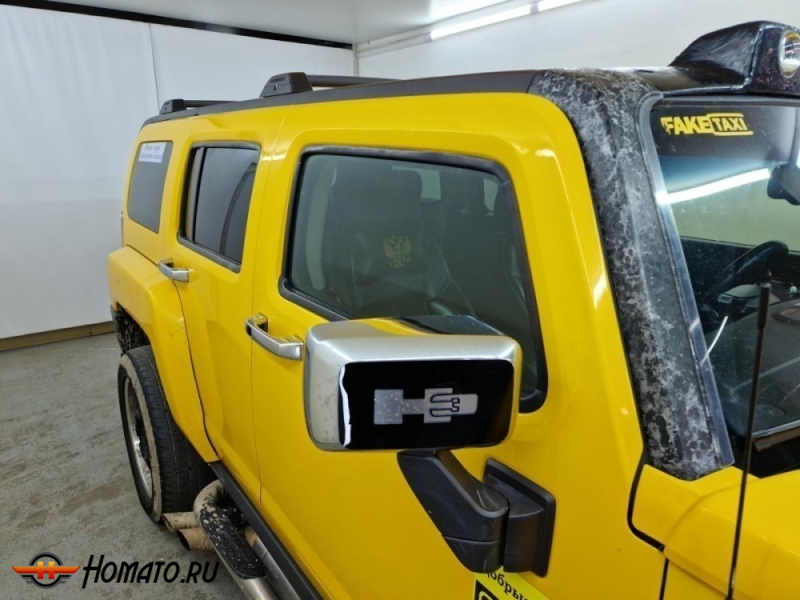 Накладки на зеркала для Hummer H3 | 2 штуки, декор