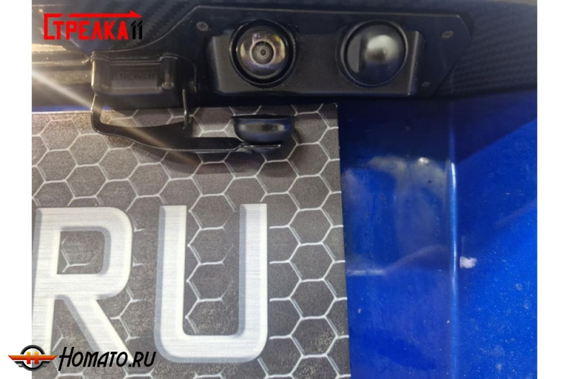 Защита задней камеры Range Rover Sport 2 L494 2017-2022 (рестайл)