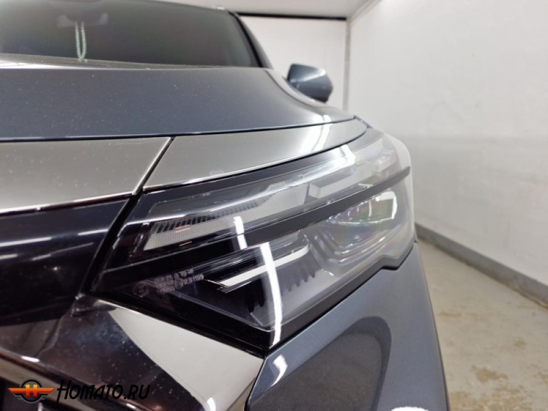 Накладки на фары для Geely Okavango 2023+ | 2 штуки, декор