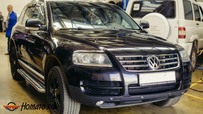 Пороги подножки Volkswagen Touareg 1 2002-2010 | алюминиевые или нержавеющие