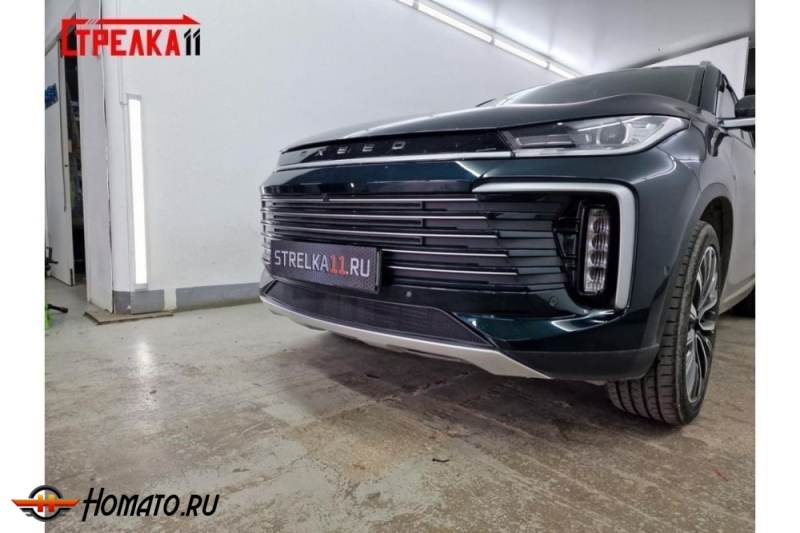 Защита радиатора для Exeed TXL 2024+ рестайл | Стандарт