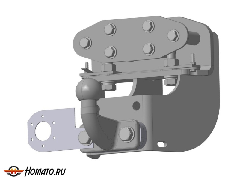 ТСУ фаркоп TOYOTA Land Cruiser J200 2007- | шар F | фланцевый | ORIS | 3054-F