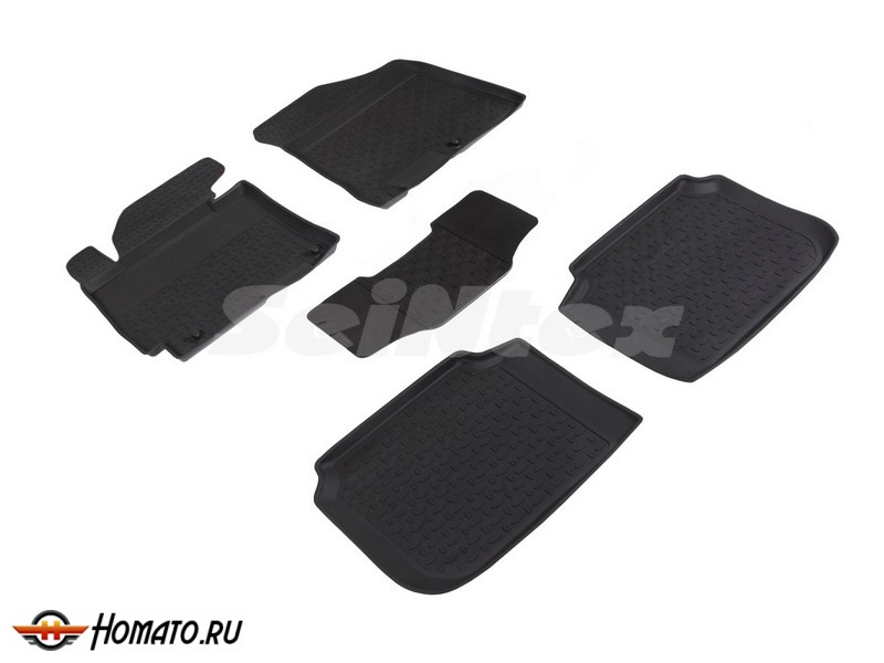 Резиновые коврики Kia Cerato III / Classic 2013- | с высокими бортами | Seintex