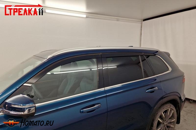 Дефлекторы Volga K50 | премиум, плоские, 2D