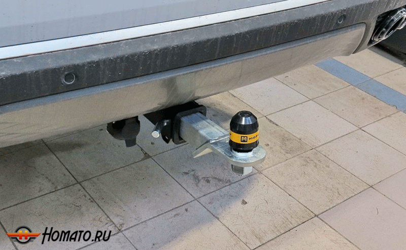 Фаркоп Exeed RX 2023- | шар E - быстросъемный под квадрат, нагрузка 75/1500 | MOTODOR | 99016-E