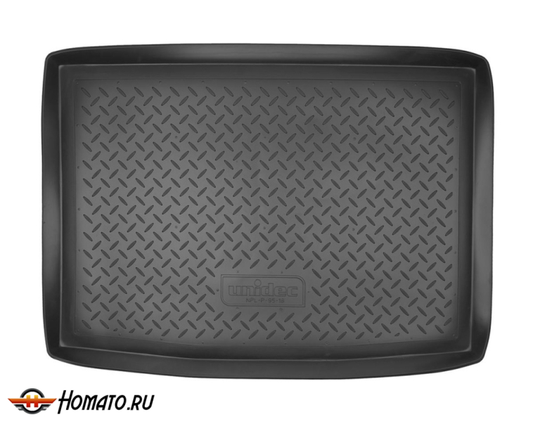 Коврик в багажник Фольксваген Гольф Плюс 2005-2009 | черный, Norplast