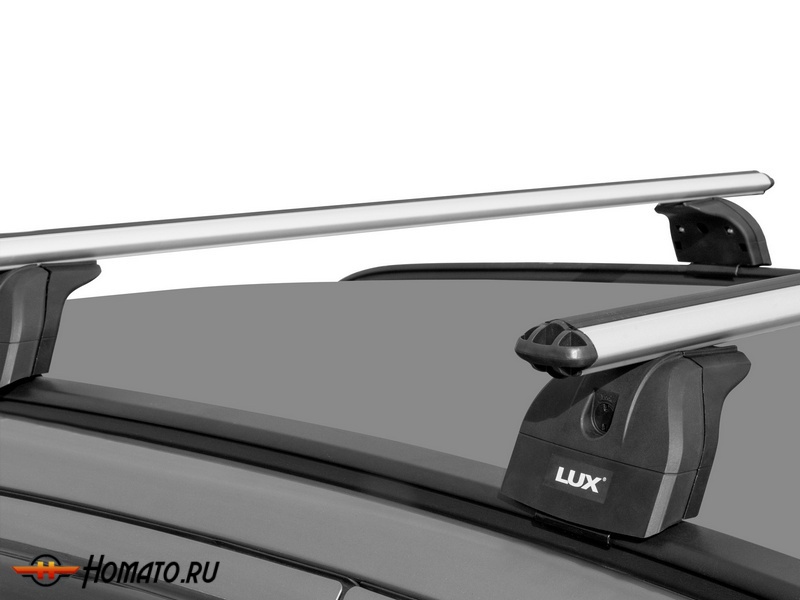 Багажник на крышу Audi Q7 (4M) 2015+/2020+ | в штатные места на низких рейлингах | LUX БК-2
