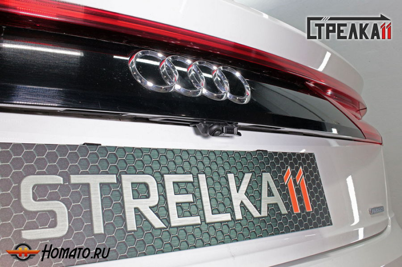 Защита задней камеры Audi Q8 (4M) 2018+