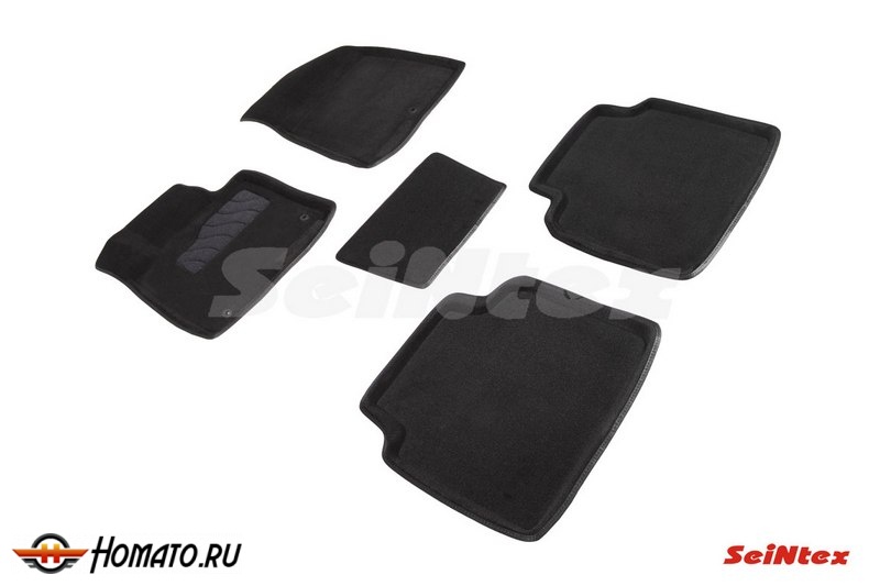 3D коврики Hyundai Sonata VII (LF) 2014-2019 | Премиум | Seintex