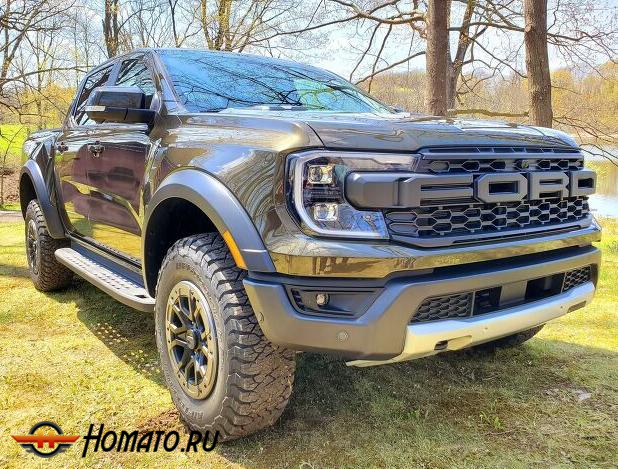 Пороги OEM для Форд Рейнджер 4 2023+ | Raptor style
