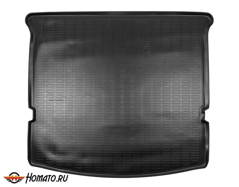 Коврик в багажник Ford S-Max 2 2015+ (сложенный 3 ряд) | черный, Norplast