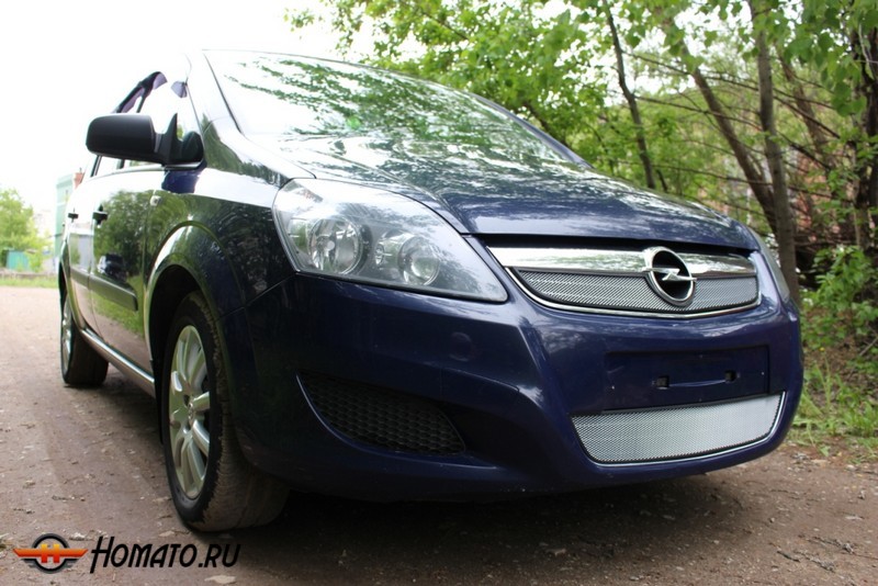 Защита радиатора для Opel Zafira B (2008-2014) рестайл | Стандарт