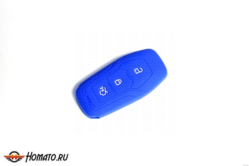 Силиконовый чехол на смарт-ключ Ford Mondeo 5 2015+ | 3 кнопки
