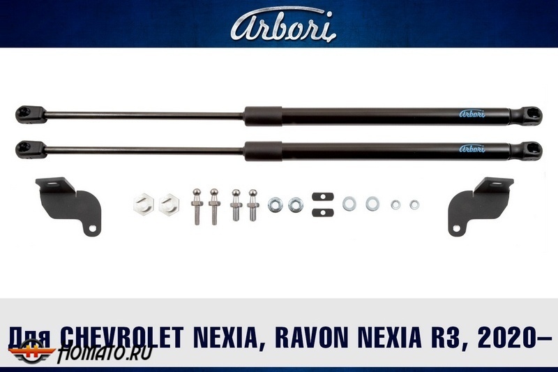 Упоры капота RAVON Nexia R3 2020- | 2 амортизатора | Arbori