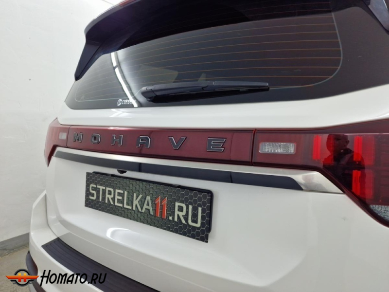 Накладка на крышку багажника для Киа Мохав 2020+ | 1 штука, декор