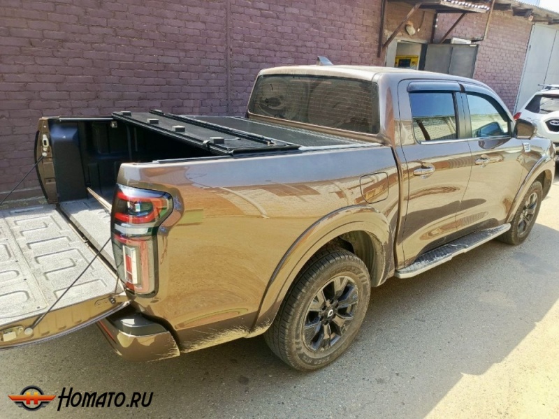 Крышка кузова Changan Hunter Plus 2023+ | 4 секции, алюминий