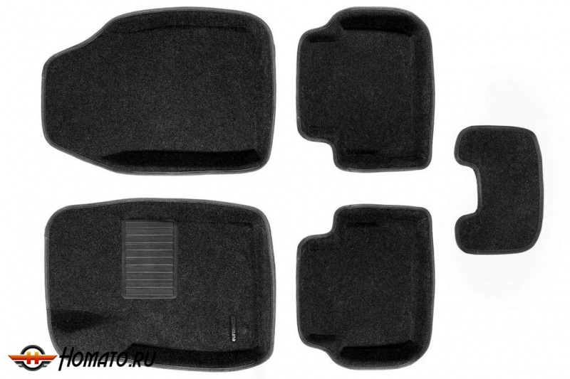 3D коврики для Ford Fusion 2002+ | BUSINESS: 4 слоя