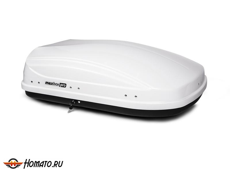 Автобокс MaxBox PRO 430 л | 136x96x42 см, двусторонний