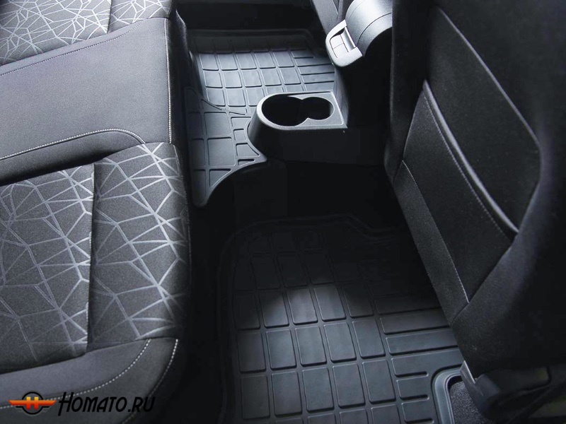 Коврики Geely Atlas Pro 2021+ | полиуретановые | Seintex