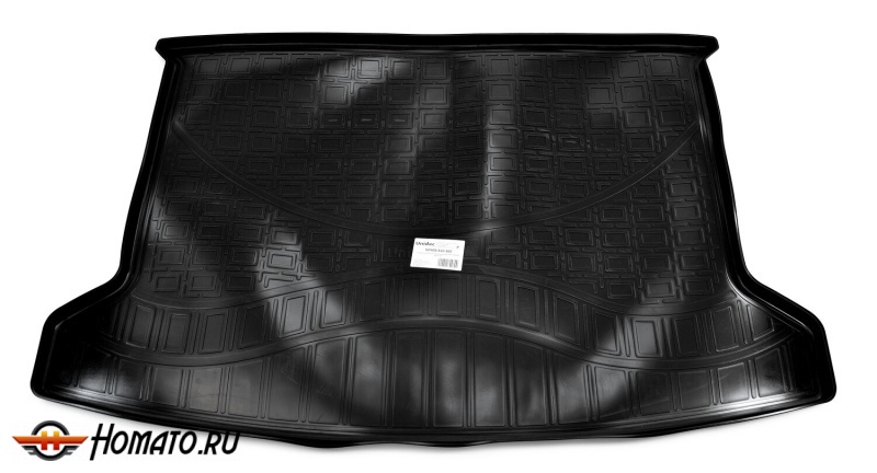 Коврик в багажник Kia Rio X-Line (2017-2020) / Rio X (2020-) | черный, Norplast