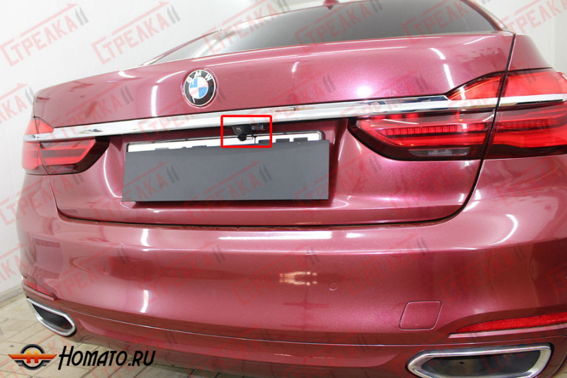 Защита задней камеры BMW 7 (G11/G12) 2015-2018