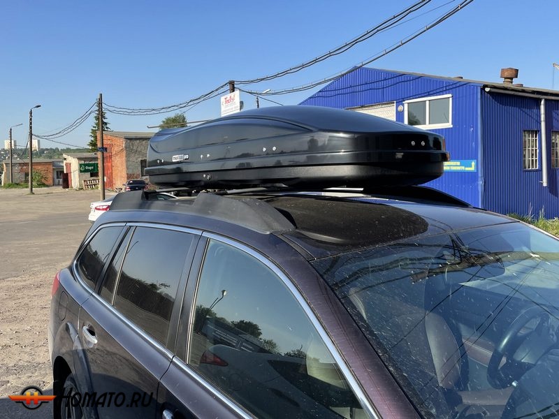 Автобокс MaxBox PRO 520 л | 196x80x43 см, двусторонний