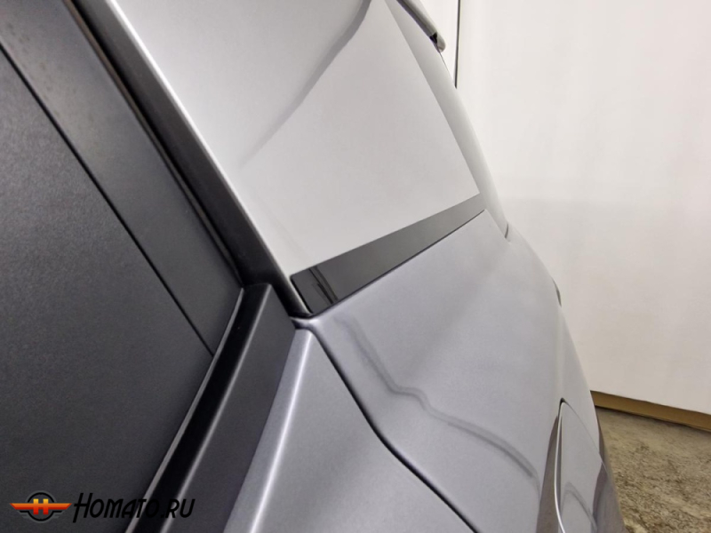 Накладки на задние стойки для KGM Torres | 2 штуки, декор