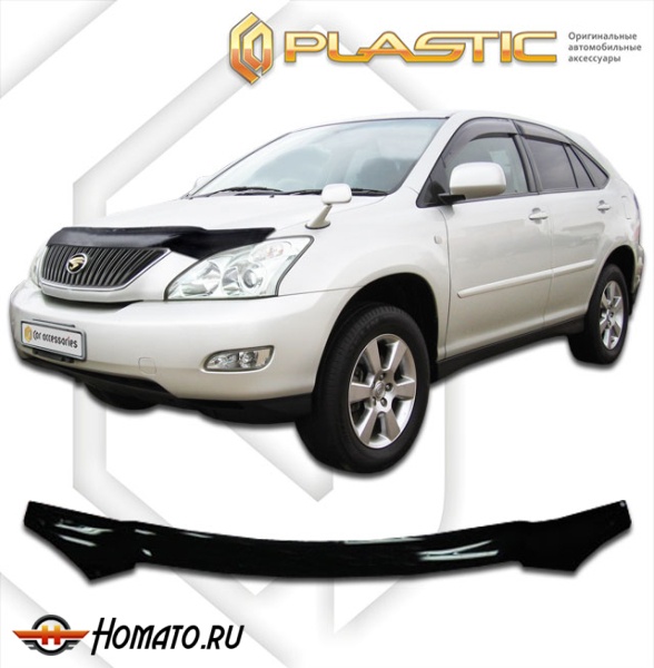 Дефлектор капота Lexus RX U30-U38 2003-2009 | черный