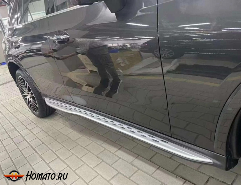 Пороги OEM для Mercedes GLC (X254) 2023+