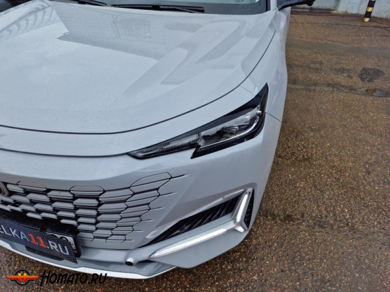 Накладки на фары для Changan Uni-K | 4 штуки, декор