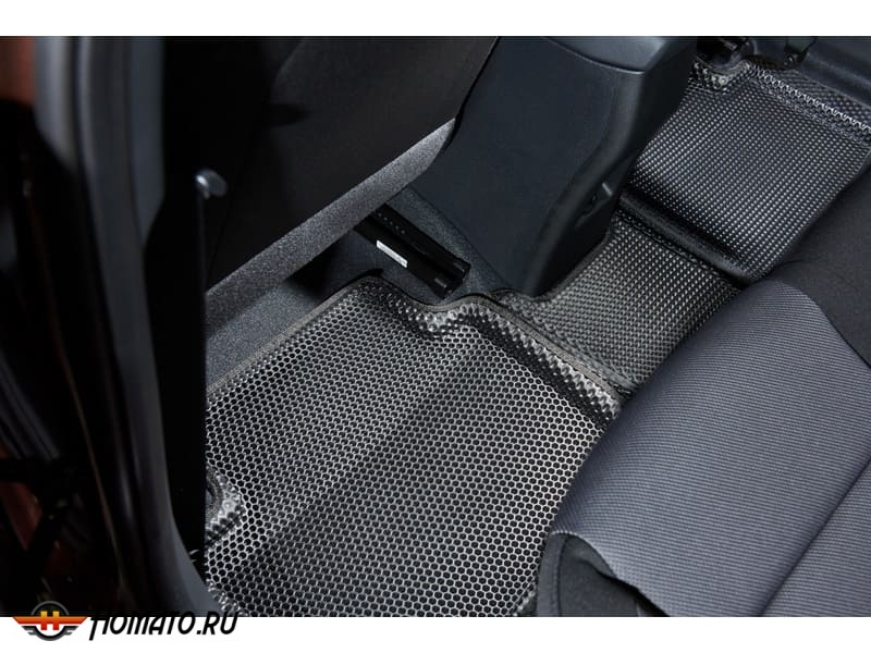 3D EVA коврики с бортами Mazda CX9 II 2018+ | Премиум