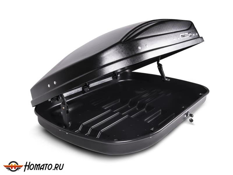 Автобокс MaxBox PRO 430 л | 136x96x42 см, двусторонний