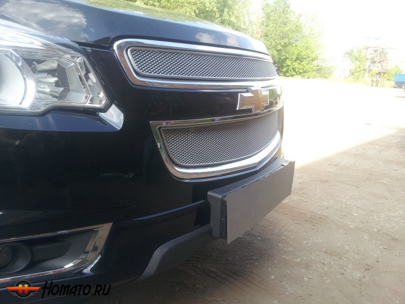 Защита радиатора для Chevrolet TrailBlazer 2012+ | Премиум