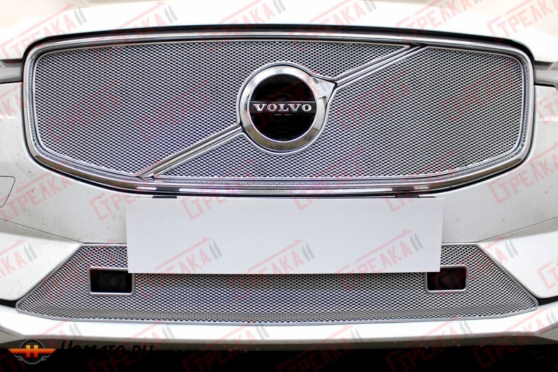 Защита радиатора для Volvo XC60 2018+ | Премиум