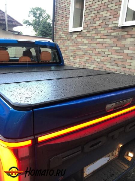 Крышка кузова Чанган Хантер Плюс 2023+ | 3 секции, алюминий | длинный кузов 185 см