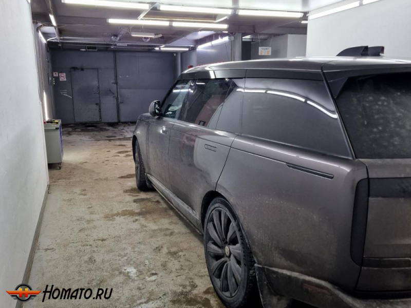 Дефлекторы Range Rover 5 2022+ (L460) LONG | из 6 частей, премиум, плоские, 2D