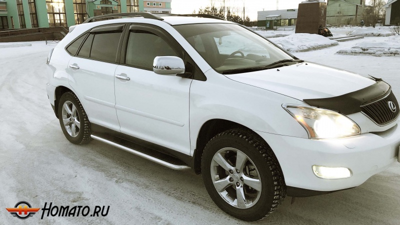 Пороги подножки Lexus RX 2003-2009 | алюминиевые или нержавеющие