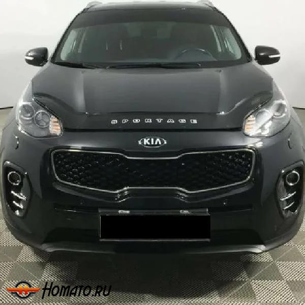 Дефлектор капота мухобойка KIA SPORTAGE 4 (2015-2021)
