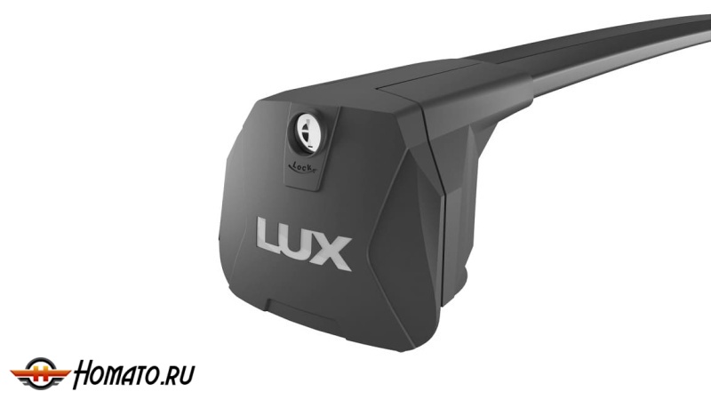 LUX SCOUT 2 для Haval H3 2024+ | Багажник на штатные интегрированные рейлинги | 130 см