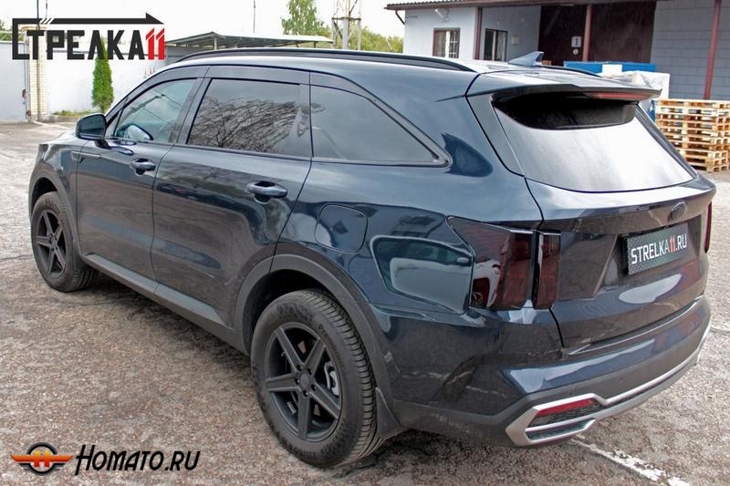 Дефлекторы KIA Sorento 4 2020- | премиум, плоские, 2D