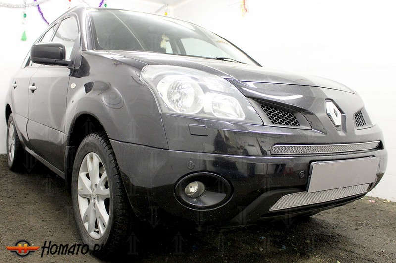 Защита радиатора для Renault Koleos (2008-2011) | Премиум