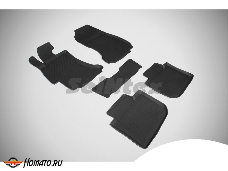 Резиновые коврики Subaru XV 2011-2017 | с высокими бортами | Seintex