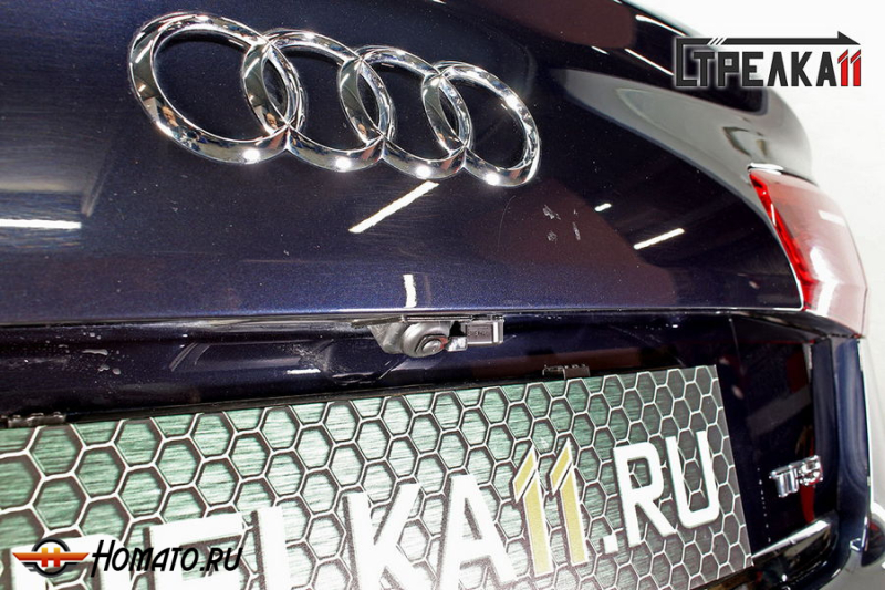 Защита задней камеры Audi A6 (C7) 2010-2014 седан (дорестайл)