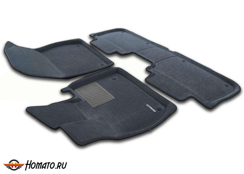3D коврики для LiXiang L7 2023+/ L7 2024+ рестайлинг | BUSINESS: 4 слоя