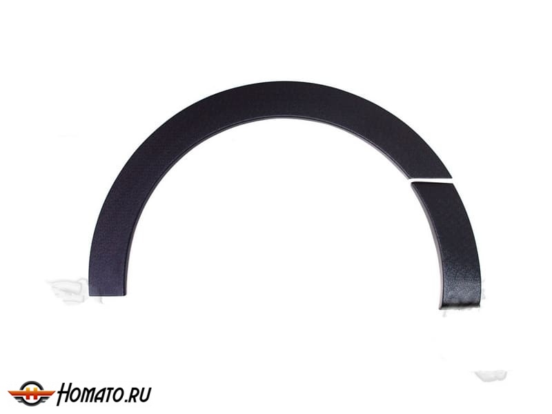 Накладки на колёсные арки для Opel Vivaro 2020+ | шагрень, комплект | на короткую базу L2
