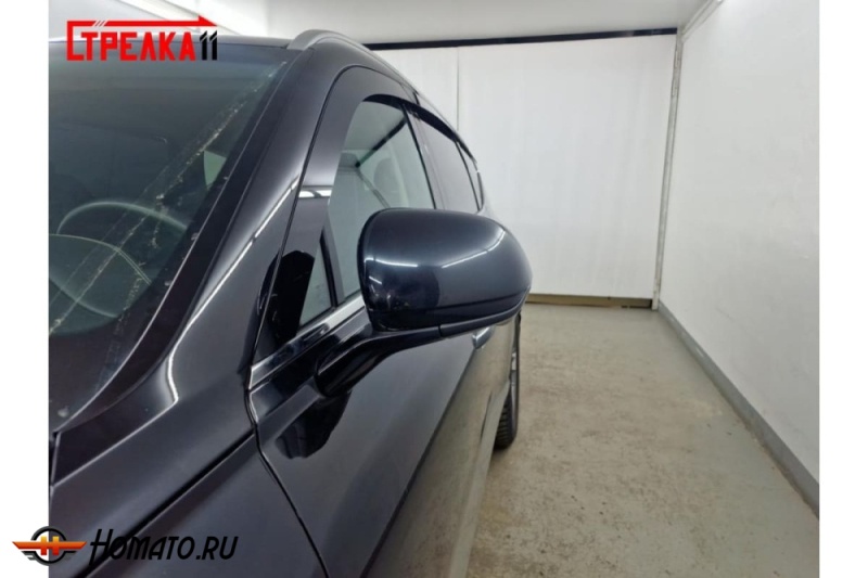 Дефлекторы Genesis GV80 2021+ | премиум, плоские, 2D