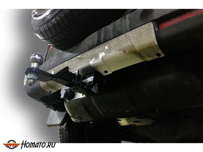 Фаркоп TOYOTA FJ CRUISER | шар E - под квадрат - быстросъемный | Лидер Плюс | T123-E
