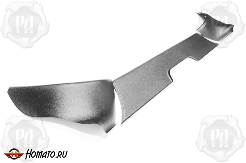 Накладка на ковролин из 3 частей под задний ряд для Haval Jolion 2021+/2024+ | полный привод